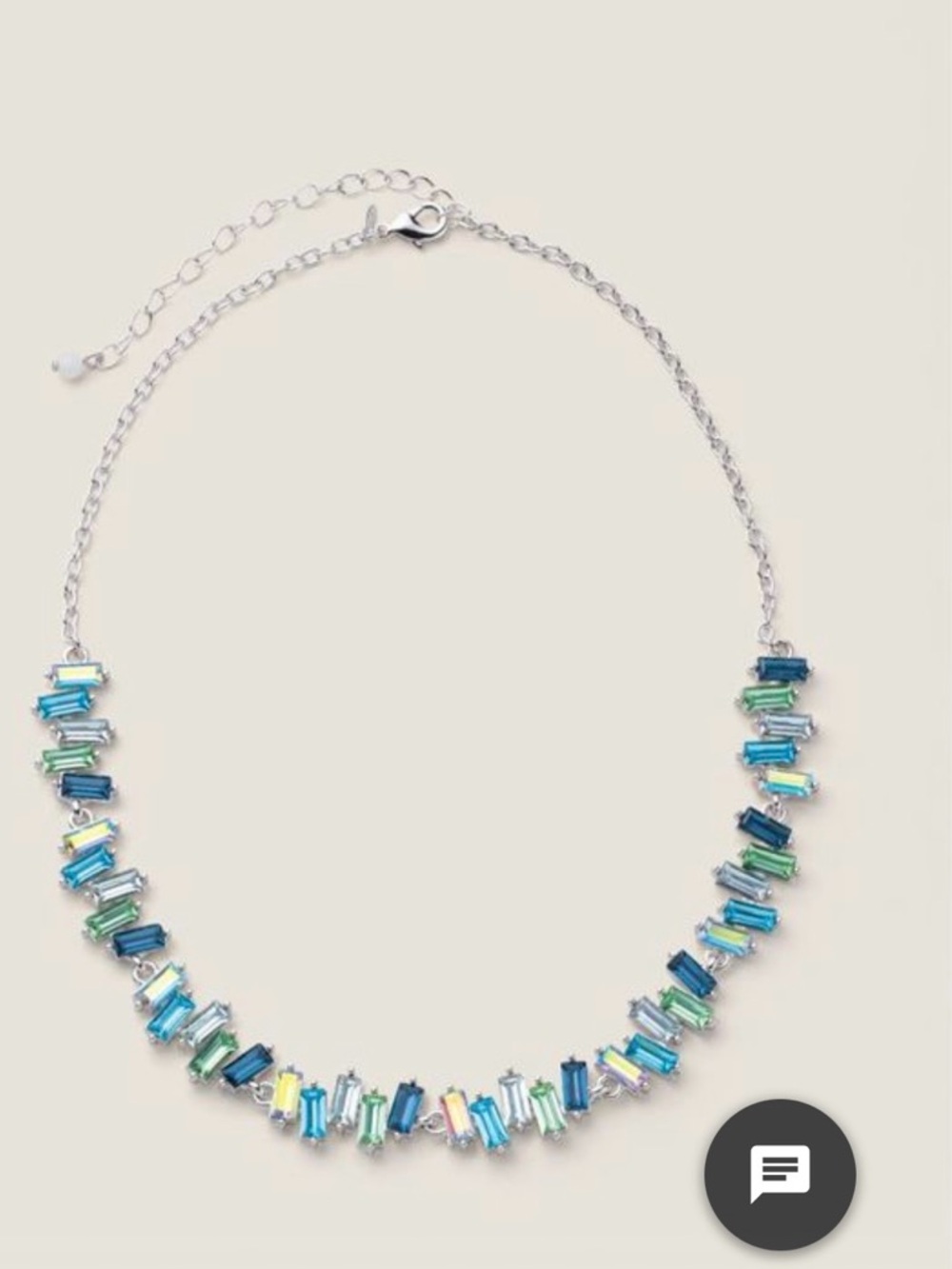 NWT Avon Studio 1886 Blue Aurora Necklace. Just Perfect!